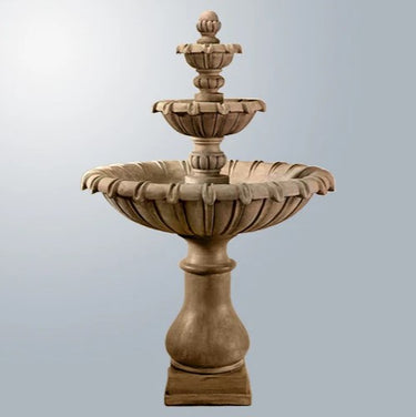 Giannini Garden Grand Chateau Three Tier Fountain